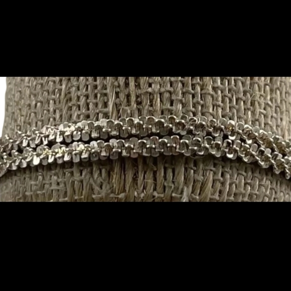 MILOR ITALY DOUBLE POPCORN CHAIN BRACELET 924 STERLING SILVER 5mm 8" 6.8g - Picture 4 of 7